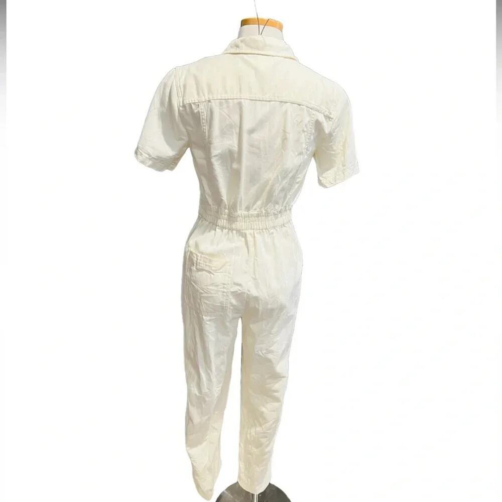BDG Lizzy Coverall Jumpsuit Ivory Size M - Picture 11 of 14